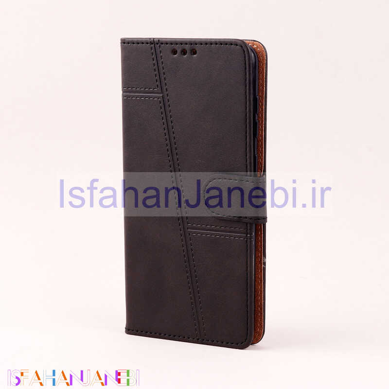 اصفهان جانبی-کیف مگنتی Classic جاکارتی دار Samsung Galaxy A31 مشکی