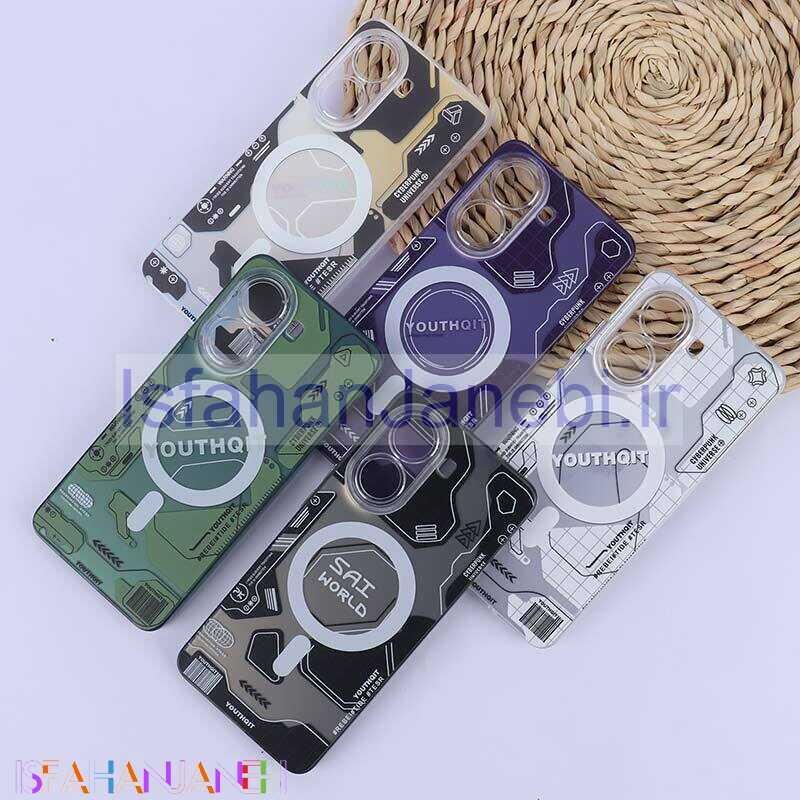 اصفهان جانبی-قاب Youthqit شیائومی Poco X7 Pro محافظ لنزدار طرح برد