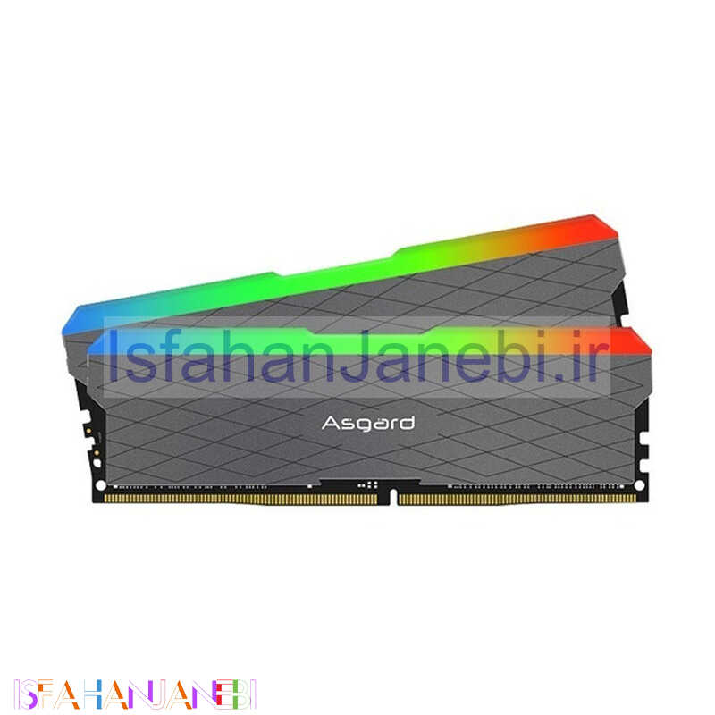 اصفهان جانبی-رم کامپیوتر ASGARD Loki W2 RGB DDR4 16GB 3200MHz CL16 Dual