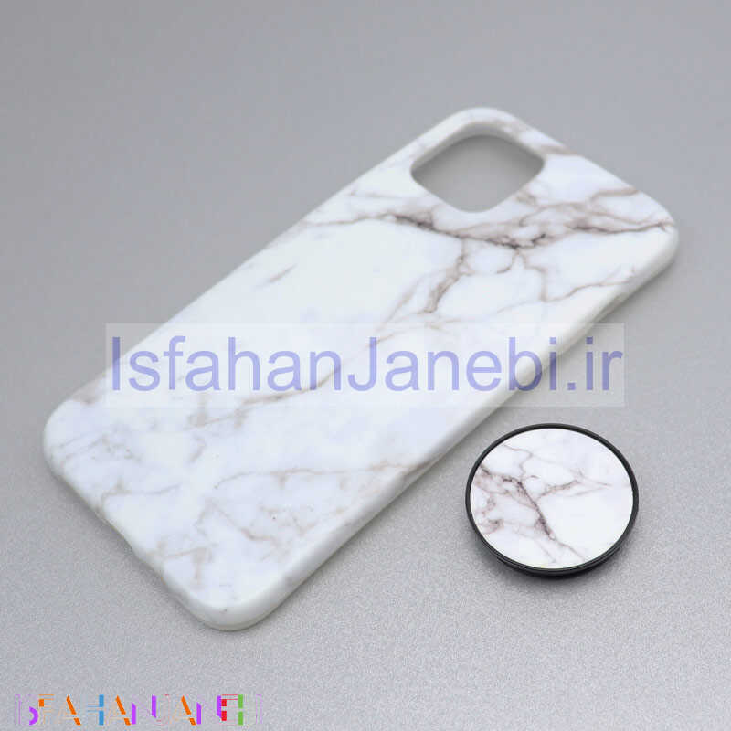 اصفهان جانبی-قاب سنگی پاپ سوکت دار کد2 آیفون iPhone 12 Pro Max