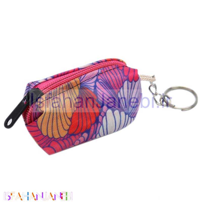 اصفهان جانبی-کیف هندزفری پارچه ای برزنتی طرحدار