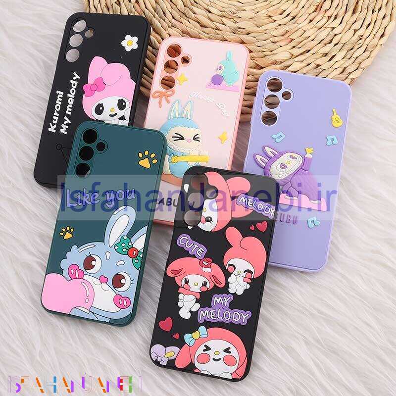 اصفهان جانبی-قاب سامسونگ Galaxy A24 4G عروسکی برجسته محافظ لنزدار