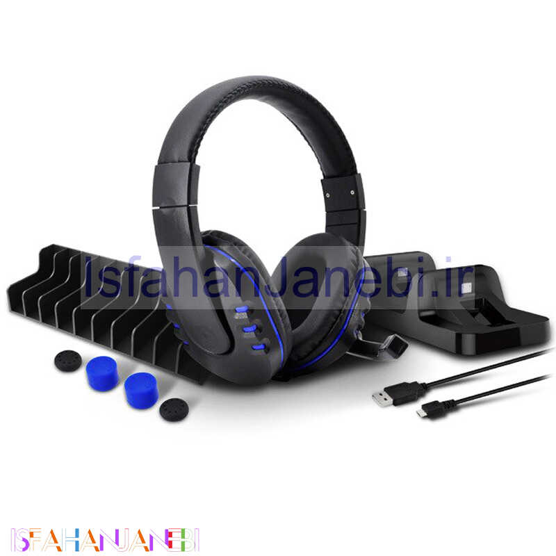 اصفهان جانبی-ست لوازم جانبی بازی Dobe TP4-18101 PS4 5 IN 1