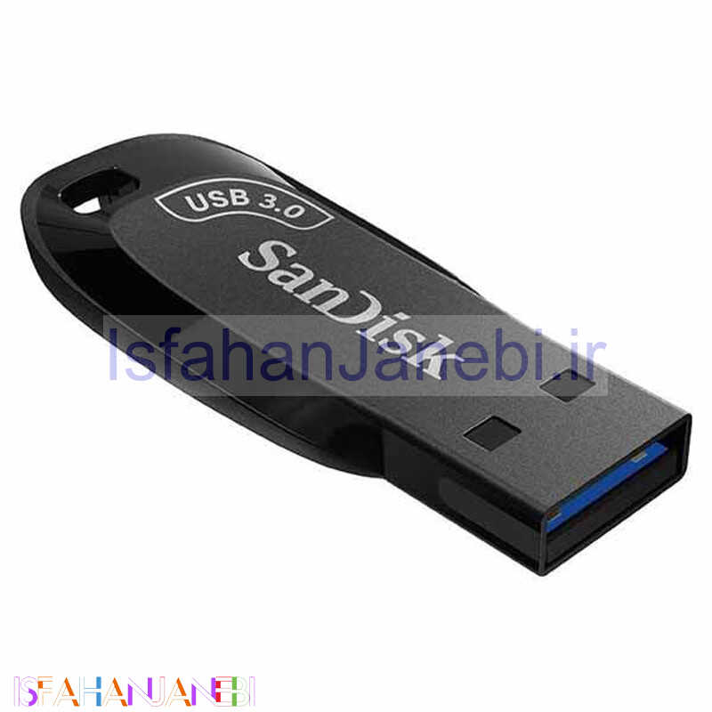 اصفهان جانبی-فلش 256 گیگ سن دیسک Sandisk Ultra Shift USB3.0