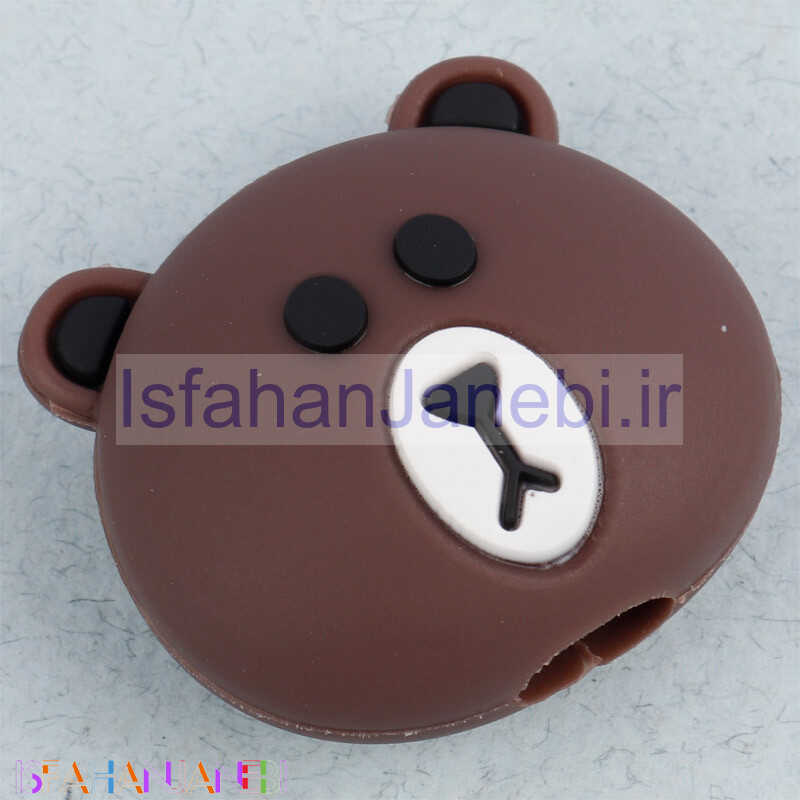 اصفهان جانبی-محافظ سری کابل طرح خرس قهوه ای