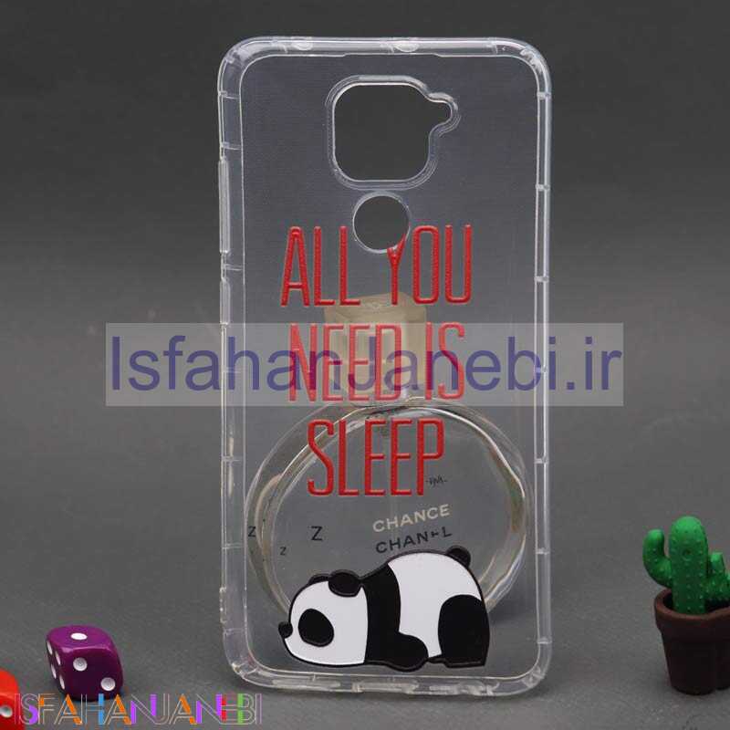 اصفهان جانبی-قاب طرحدار محافظ لنز دار کد8 شیائومی Redmi Note 9