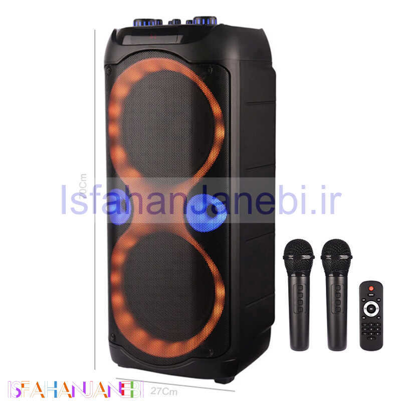 اصفهان جانبی-اسپیکر چمدانی بلوتوثی سینگ ای ZQS10213 + میکروفون و ریموت کنترل