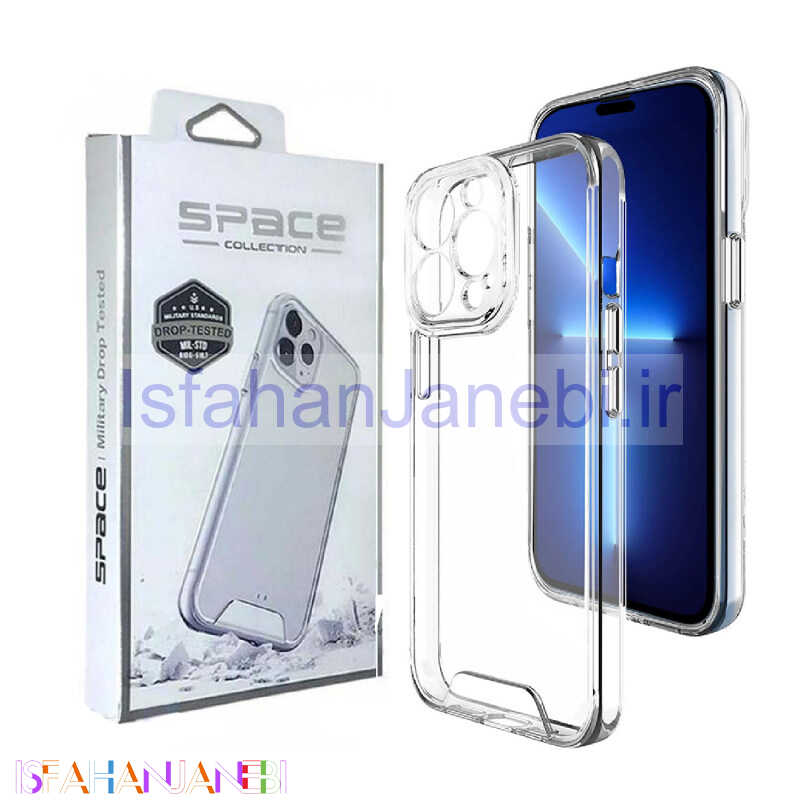 اصفهان جانبی-قاب Space محافظ لنزدار iPhone 14 Pro Max