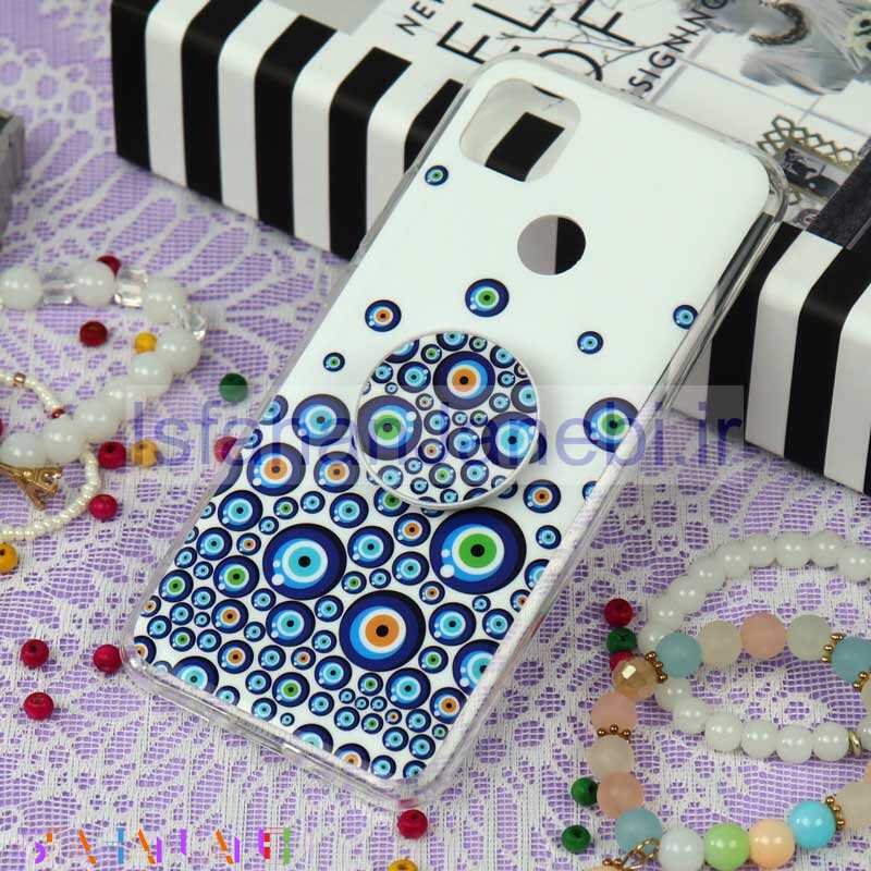 اصفهان جانبی-قاب سوپر IMD دور شفاف پاپ سوکت دار Xiaomi Redmi 9C چشم و نظر