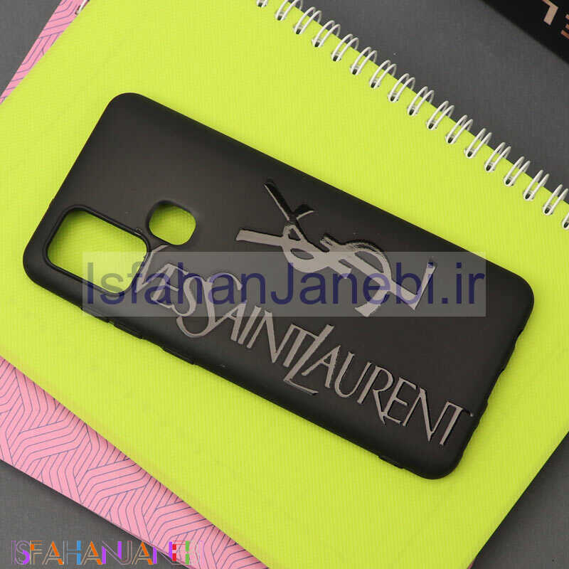 اصفهان جانبی-قاب طرحدار مشکی YSL سامسونگ A21s