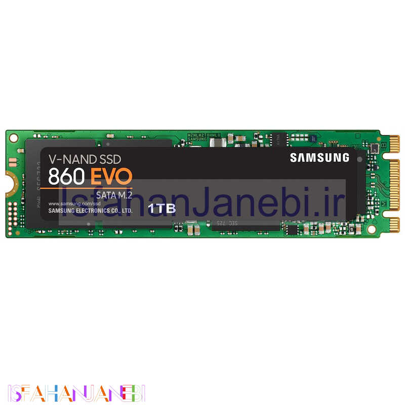 اصفهان جانبی-حافظه SSD سامسونگ Samsung 860 EVO 1TB M.2