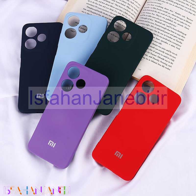 اصفهان جانبی-قاب سیلیکونی Highcopy زیر بسته محافظ لنزدار شیائومی Redmi 13 4G / Redmi 13 5G