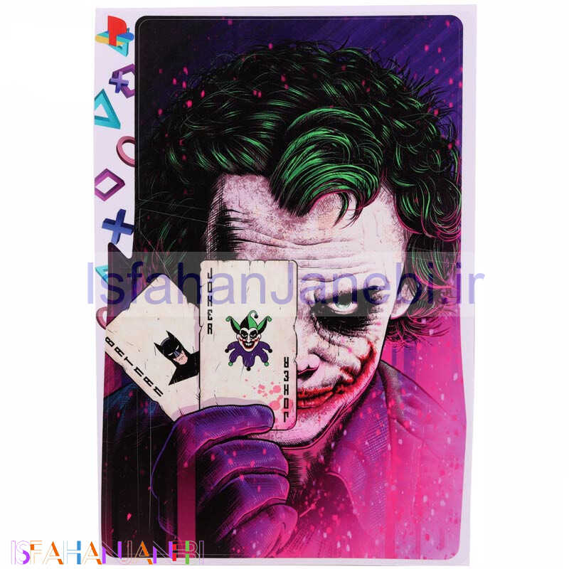 اصفهان جانبی-اسکین پلی استیشن 5 اسلیم طرح Joker کد 2