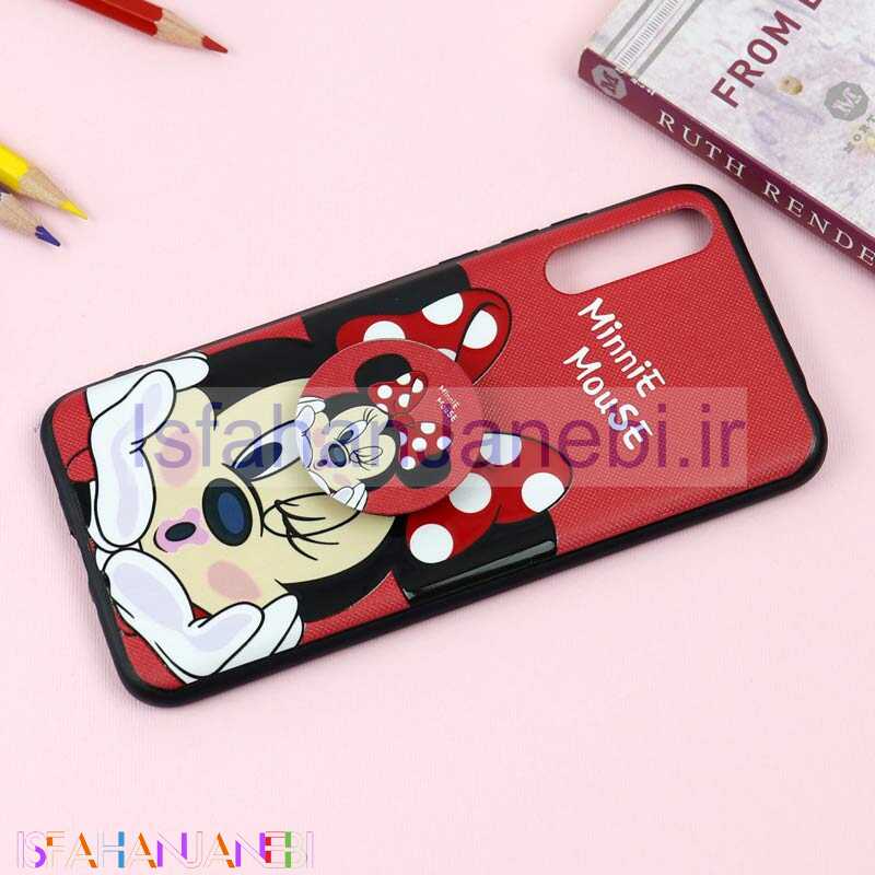 اصفهان جانبی-قاب فانتزی برجسته + پاپ سوکت طرح میکی موس هواوی Y8p سری D