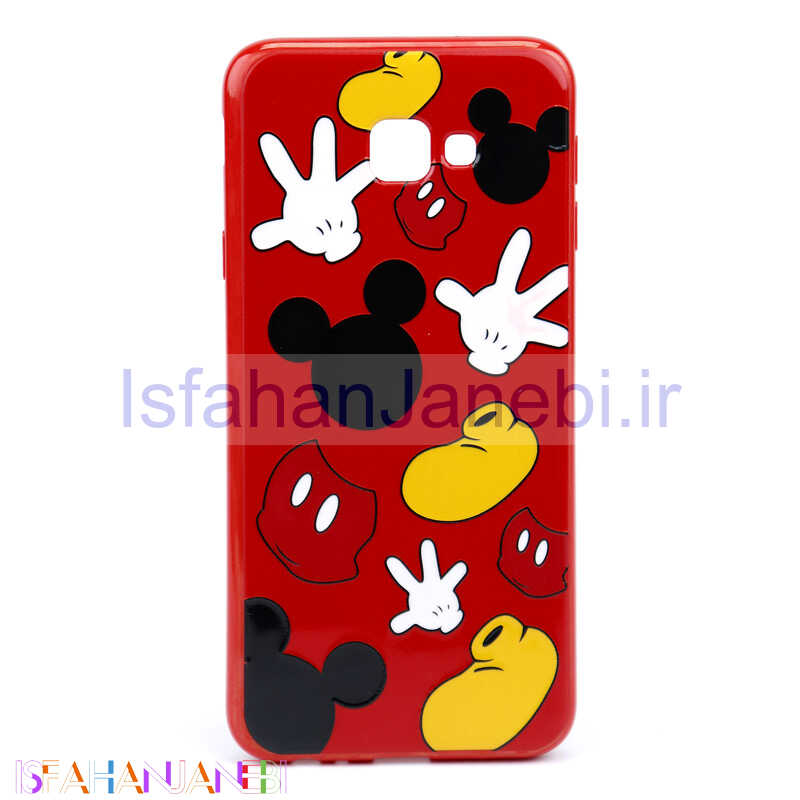 اصفهان جانبی-قاب فانتزی برجسته قرمز سامسونگ J4 Core کد3