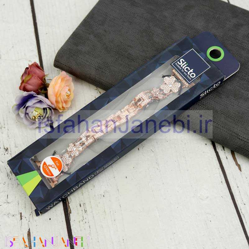 اصفهان جانبی-بند طرح گل Slicto اپل واچ 42/44mm