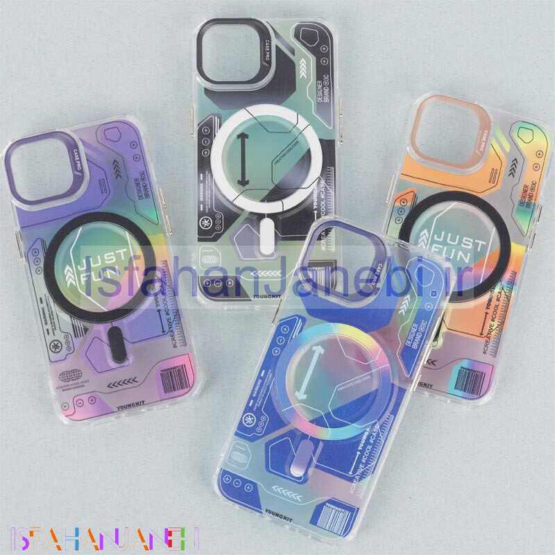 اصفهان جانبی-قاب مگ سیف Case Pro طرح دار iPhone 13
