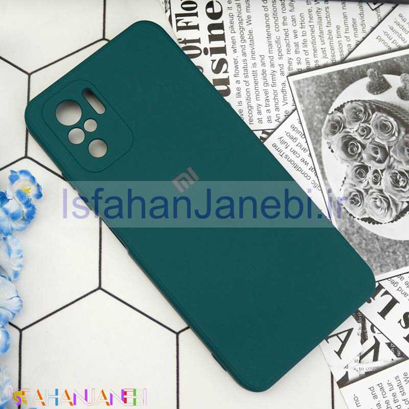 اصفهان جانبی-قاب سیلیکونی معمولی محافظ لنزدار Xiaomi Redmi Note 10