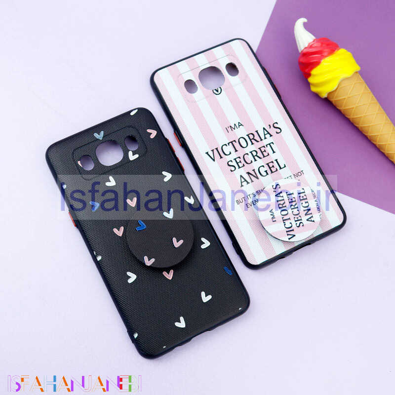 اصفهان جانبی-قاب فانتزی طرحدار دخترانه محافظ لنزدار + پاپ سوکت Samsung Galaxy J5 2016 سری R