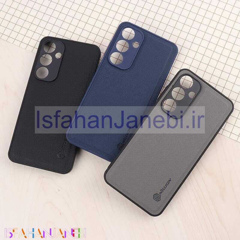 اصفهان جانبی-قاب کبریتی Nillkin سامسونگ Galaxy S24 FE محافظ لنزدار