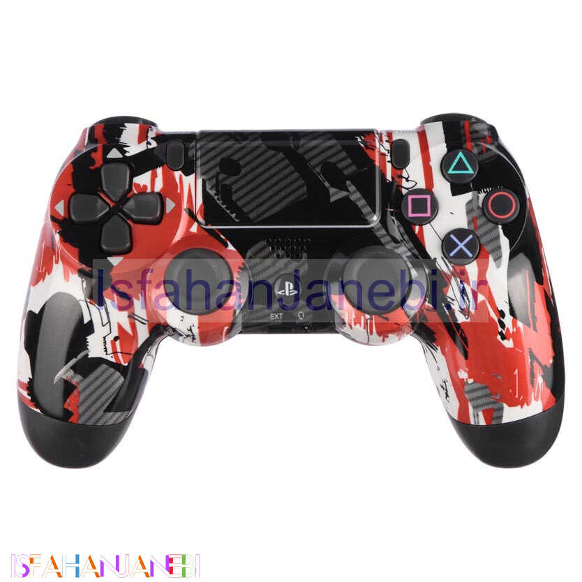 اصفهان جانبی-دسته بازی بی سیم SONY PlayStation 4 DualShock 4 High Copy طرح فانتزی رنگی کد 3
