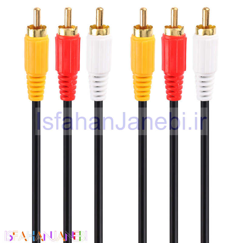 اصفهان جانبی-کابل 3 به 3 Kaiser AV RCA 1.5m
