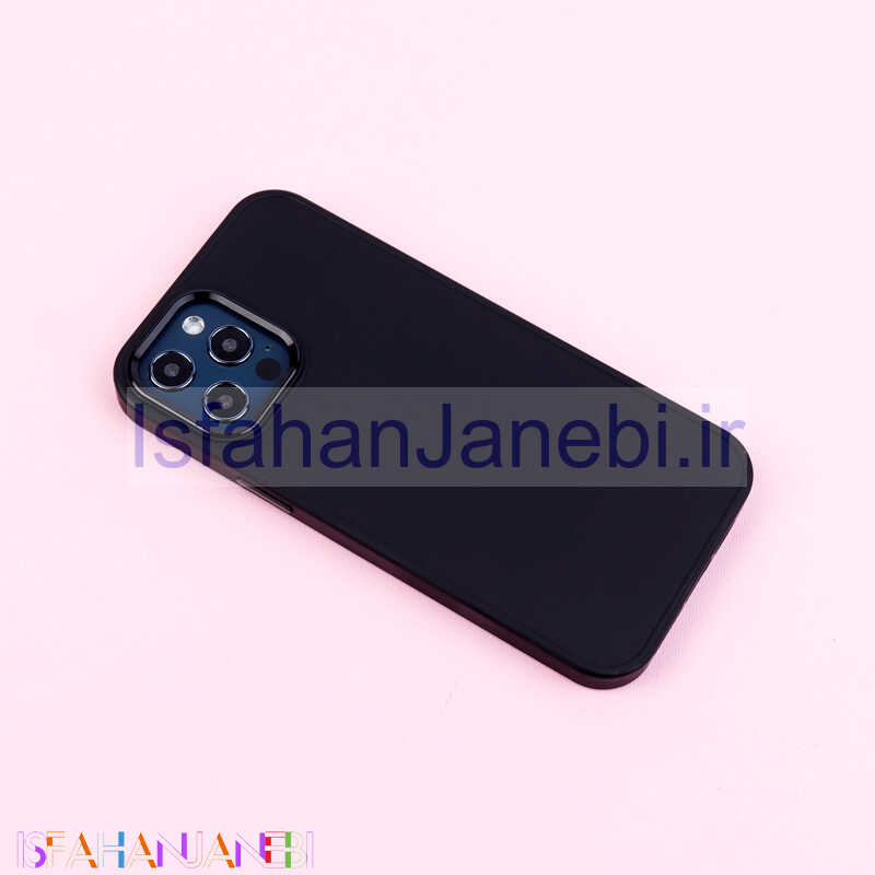 اصفهان جانبی-قاب ضد ضربه Q.Series دور لنز براق iPhone 12 Pro Max