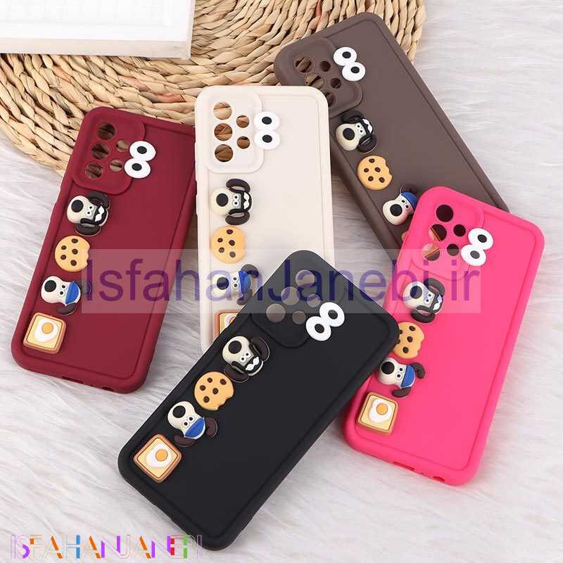 اصفهان جانبی-قاب سولید سامسونگ Galaxy A32 4G عروسک برجسته محافظ لنزدار