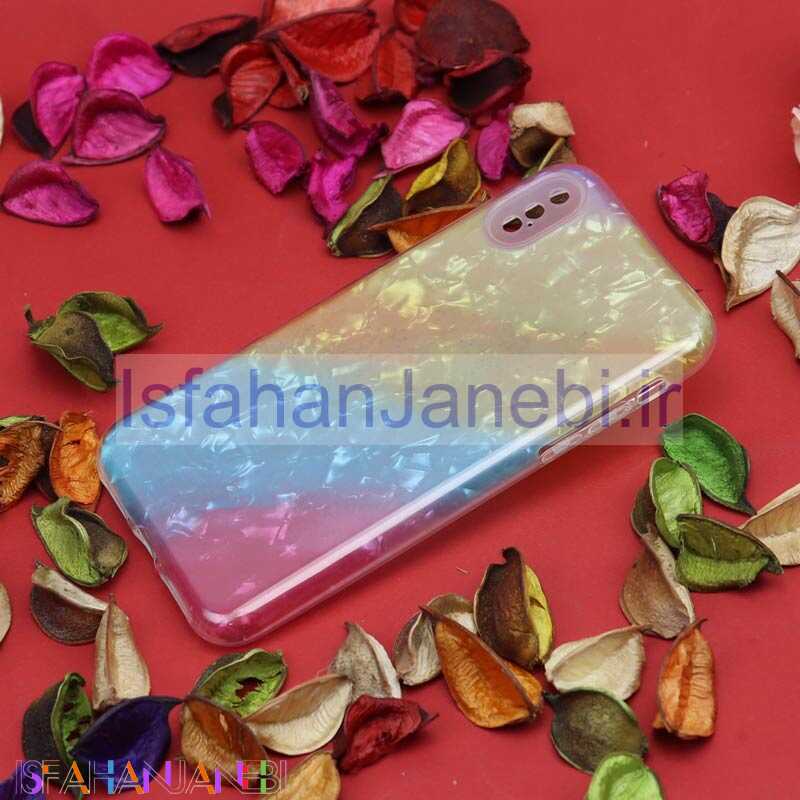اصفهان جانبی-قاب طرحدار ماربل IMD کد1 آیفون iPhone X/XS