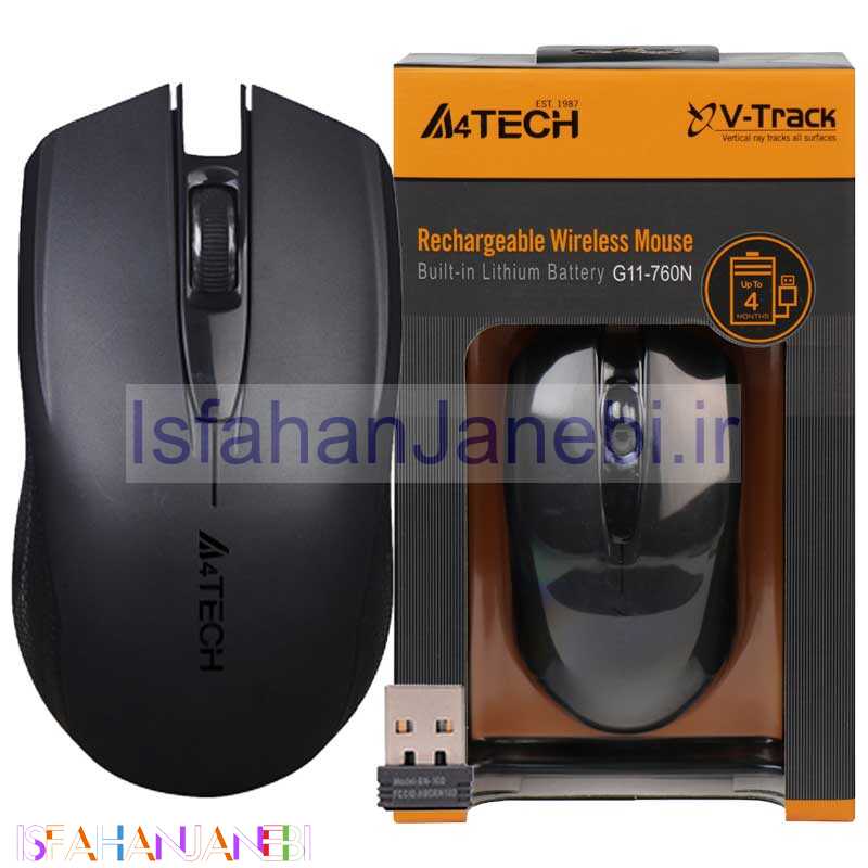 اصفهان جانبی-موس بی سیم A4TECH G11-760N