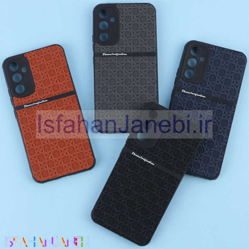 اصفهان جانبی-قاب ژله ای سامسونگ Galaxy A34 طرح حصیری محافظ لنزدار Pro Camera