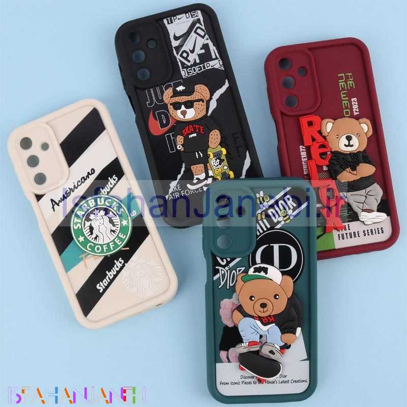 اصفهان جانبی-قاب سولید سامسونگ Galaxy A15 برجسته محافظ لنزدار