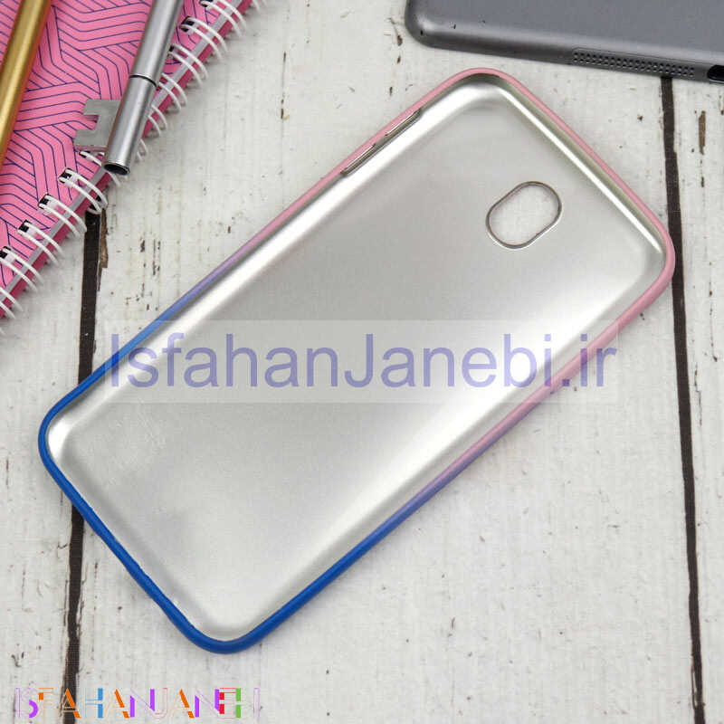 اصفهان جانبی-قاب دو رنگ Samsung Galaxy J7 Pro آبی صورتی