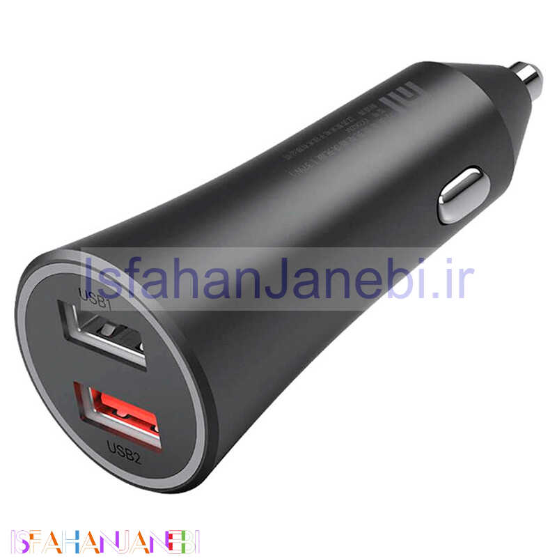 اصفهان جانبی-شارژر فندکی فست شارژ Xiaomi CC06ZM 3A 37W