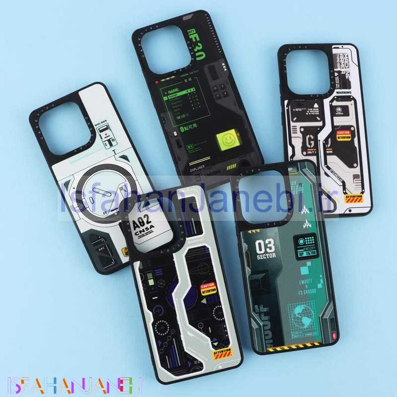 اصفهان جانبی-قاب PC Casetify طرح برد شیائومی Redmi Note 13 4G