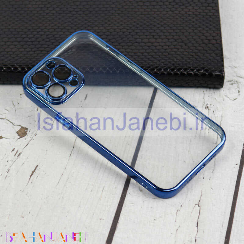 اصفهان جانبی-قاب ژله ای محافظ لنز دار رنگی iPhone 13 Pro Max