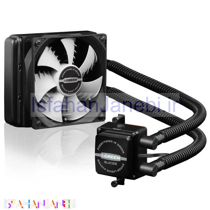 اصفهان جانبی-فن خنک کننده CPU گرین Green Glacier GLC120-A