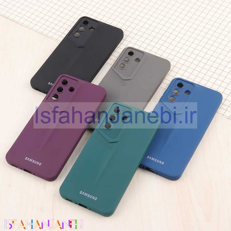 اصفهان جانبی-قاب ژله ای پورش دیزاین سامسونگ Galaxy A36 لوگو دار محافظ لنزدار