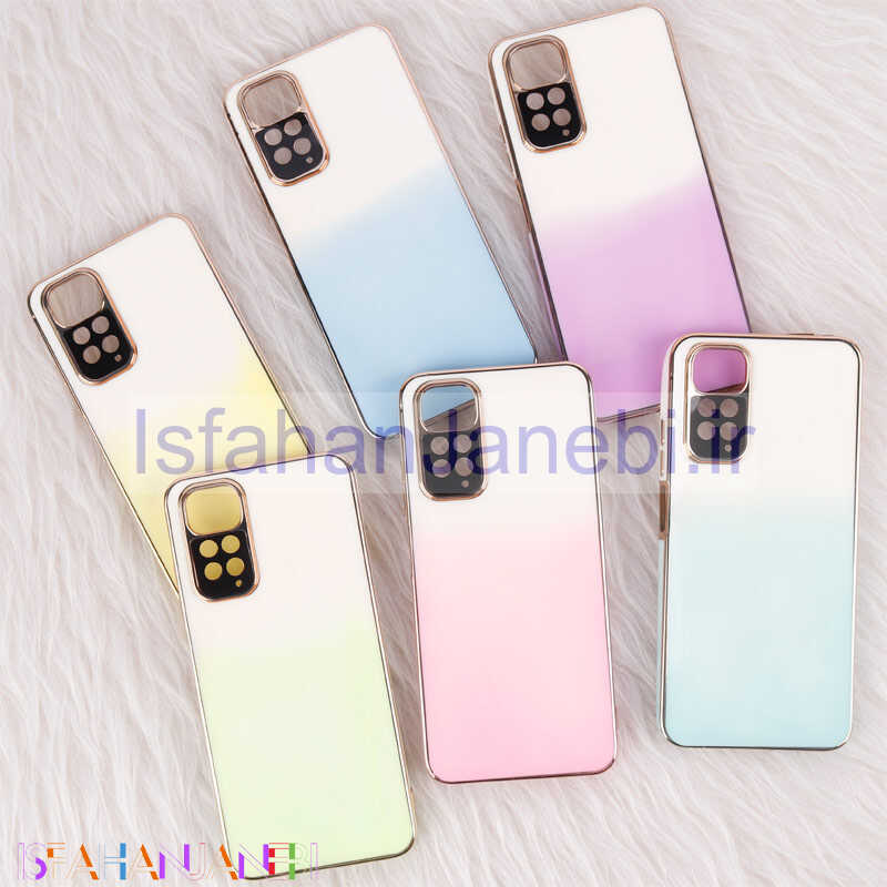 اصفهان جانبی-قاب My Case دو رنگ محافظ لنزدار Xiaomi Redmi Note 11 / 11s