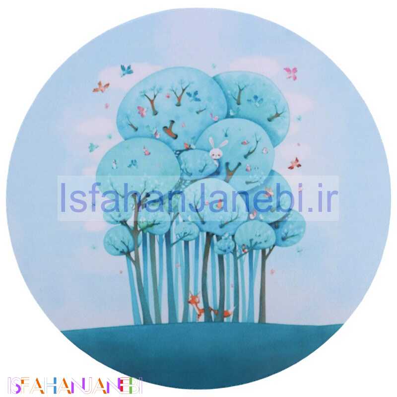 اصفهان جانبی-پد موس Qihe QH-1 19.5*19.5cm طرح جنگل