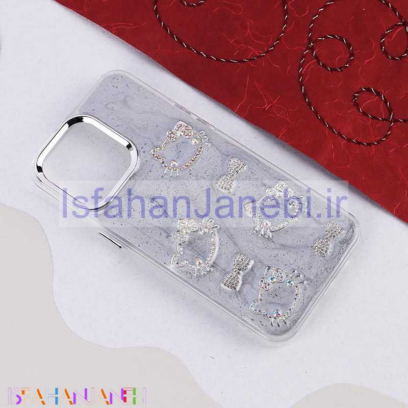 اصفهان جانبی-قاب اکلیلی Vip Max آیفون iPhone 15 Pro Max طرح Kitty