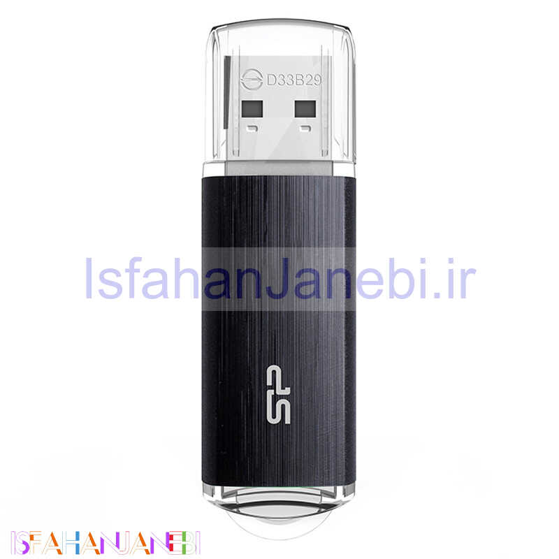 اصفهان جانبی-فلش 64 گیگ سیلیکون پاور Silicon Power Blaze B02 USB 3.2