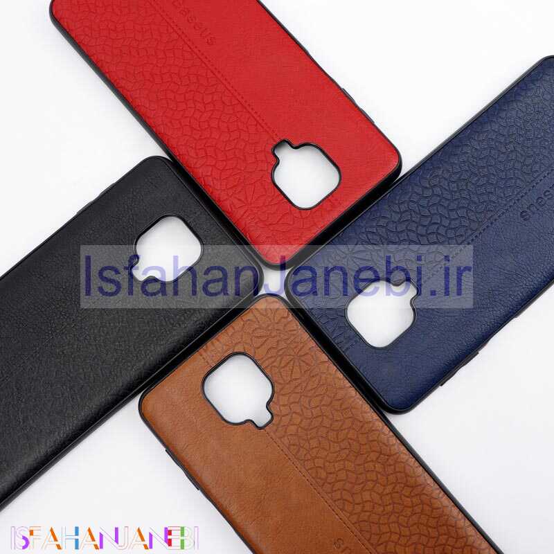 اصفهان جانبی-قاب چرمی BASEUS شیائومی Redmi Note 9 Pro