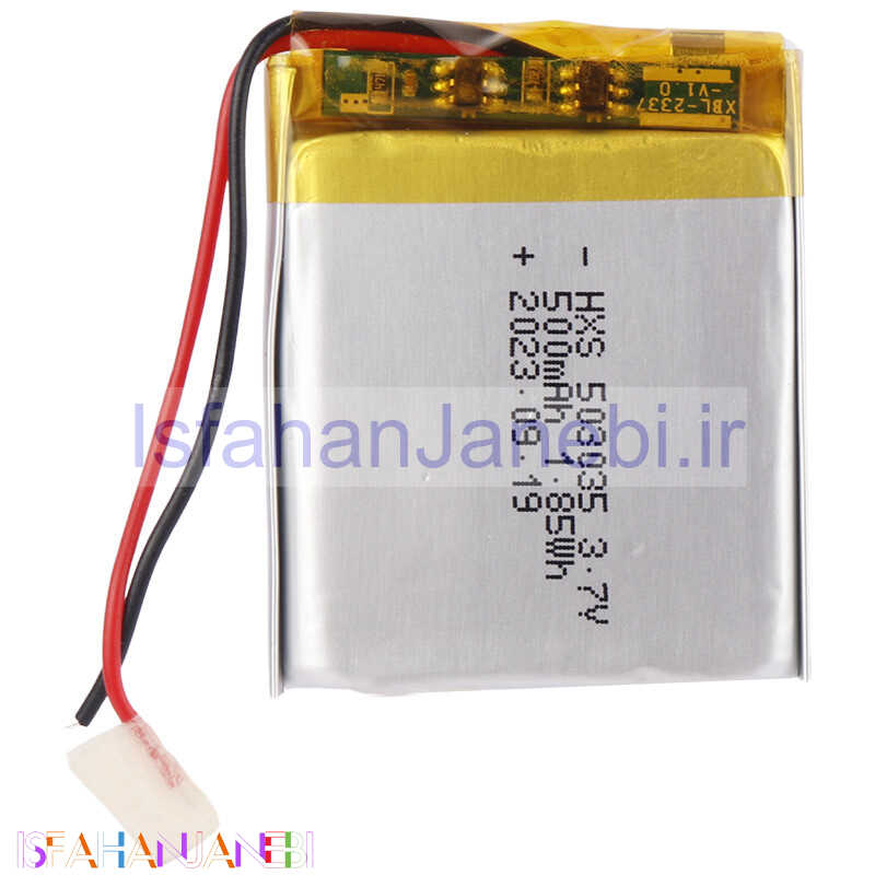 اصفهان جانبی-باتری لیتیوم 500mAh 5*30*35mm 503035