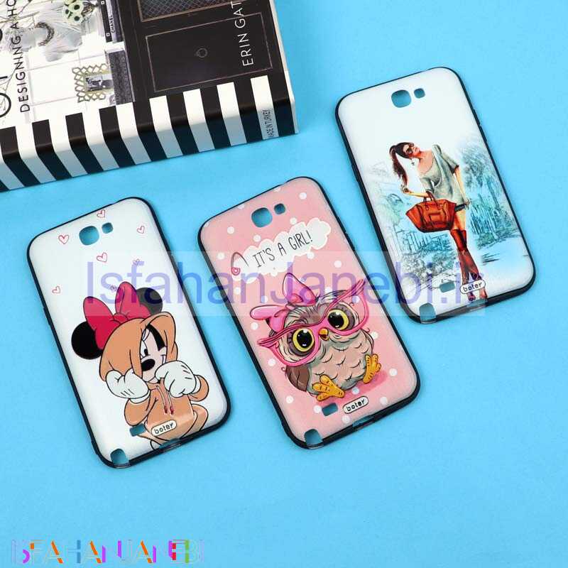 اصفهان جانبی-قاب فانتزی برجسته دخترانه سامسونگ Note 2 سری 6