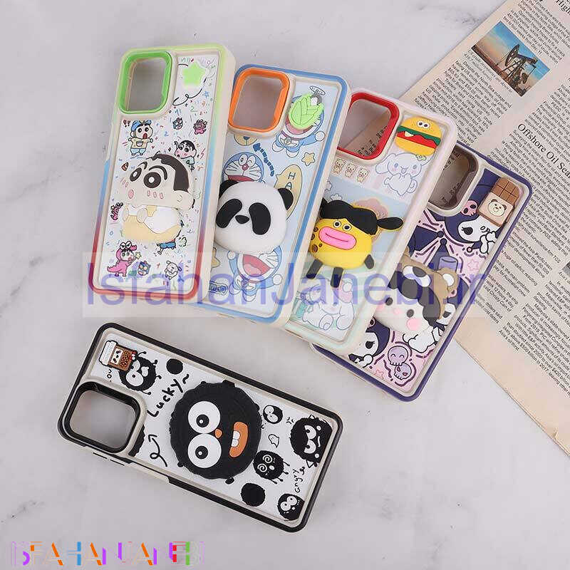 اصفهان جانبی-قاب سولید سامسونگ Galaxy A12 / M12 عروسکی برجسته فانتزی