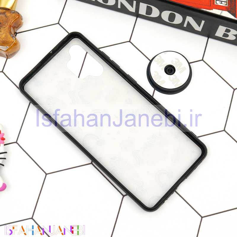 اصفهان جانبی-قاب فانتزی برجسته + پاپ سوکت طرح یونیکورن سامسونگ A32 4G سری D