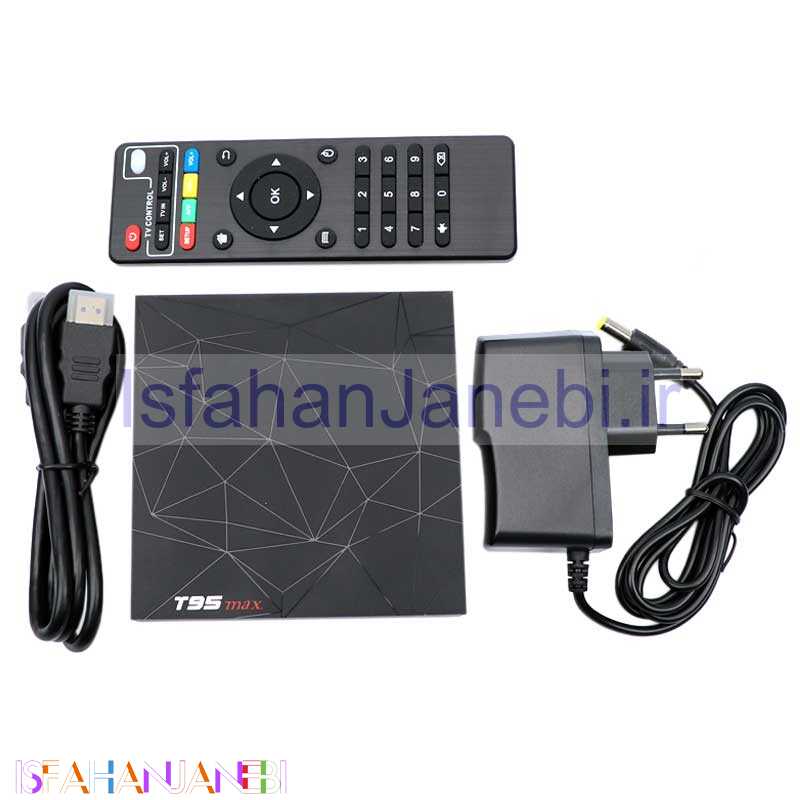 اصفهان جانبی-اندروید باکس Sunvell T95 MAX 32GB + ریموت کنترل