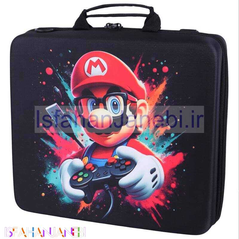 اصفهان جانبی-کیف کنسول بازی PS4 طرح Mario کد 4