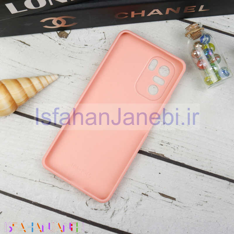 اصفهان جانبی-قاب طرحدار پشت گلسی محافظ لنزدار Xiaomi Poco F3